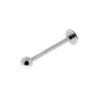 BODY PIERCING LABRET MM 15 CON PALLINA MM 3 IN ACCIAIO CHIRURGICO