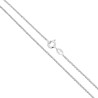 CATENA DISCO DIAMANTATA 025 SEZIONE MM 1.5 LUNGHEZZA CM 45 IN ARGENTO 925 GALVANICA RODIO