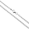 CATENA ROLO 055 SEZIONE MM 3.3 LUNGHEZZA CM 90 IN ARGENTO 925 GALVANICA RODIO