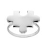 ANELLO CON ACCESSORIO PUZZLE IN ARGENTO 925 GALVANICA RODIO