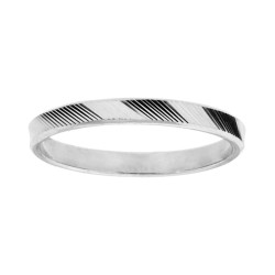 ANELLO FEDINA DI FIDANZAMENTO LUI E LEI DIAMANTATA IN ARGENTO 925 GALVANICA RODIO