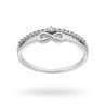 ANELLO CON INFINITO E ZIRCONI IN ARGENTO 925