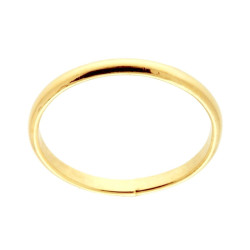 ANELLO FEDINA FERMANELLO MM 1.8 IN ARGENTO 925 GALVANICA ORO