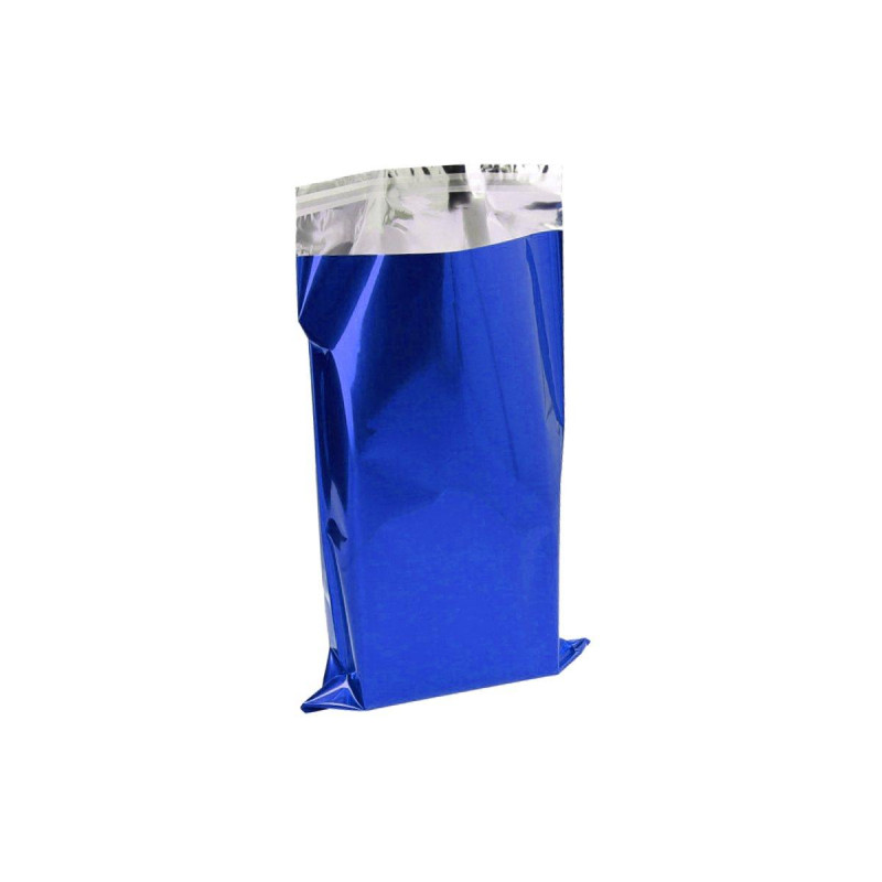 BUSTINA METALLIZZATA BLU CM 7 X 12 PER CONFEZIONE REGALO