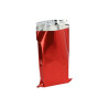 BUSTINA METALLIZZATA ROSSO CM 7 X 12 PER CONFEZIONE REGALO