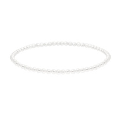 BRACCIALE ELASTICO CON PERLE MM 3