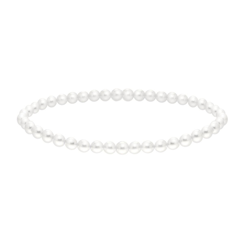 BRACCIALE ELASTICO CON PERLE MM 4