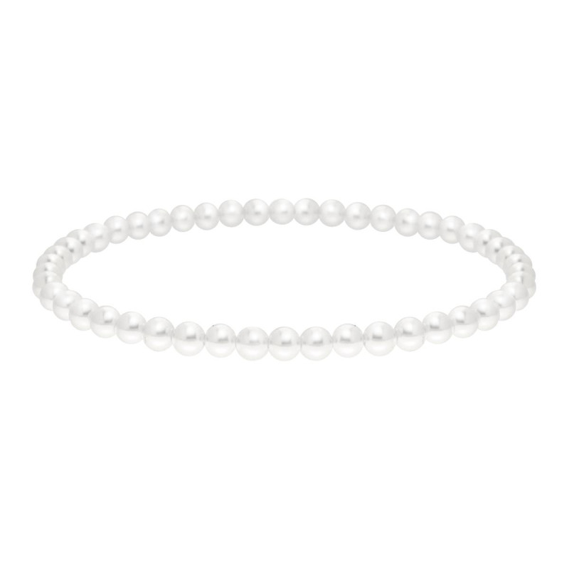 BRACCIALE ELASTICO CON PERLE MM 5