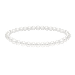BRACCIALE ELASTICO CON PERLE MM 6