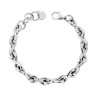 BRACCIALE CATENA INFINITO IN ACCIAIO