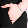 BRACCIALE CATENA INFINITO IN ACCIAIO