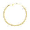 BRACCIALE CATENA MAGIK MM 4 IN ACCIAIO COLORE ORO