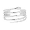 BRACCIALE RIGIDO MODELLO SCHIAVA MULTIFILO SERPENTE IN ACCIAIO