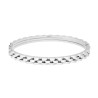 BRACCIALE RIGIDO MODELLO SCHIAVA CATENA ONDULATA IN ACCIAIO