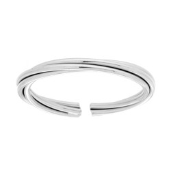 ANELLO MULTIFILO INTRECCIATO IN ACCIAIO